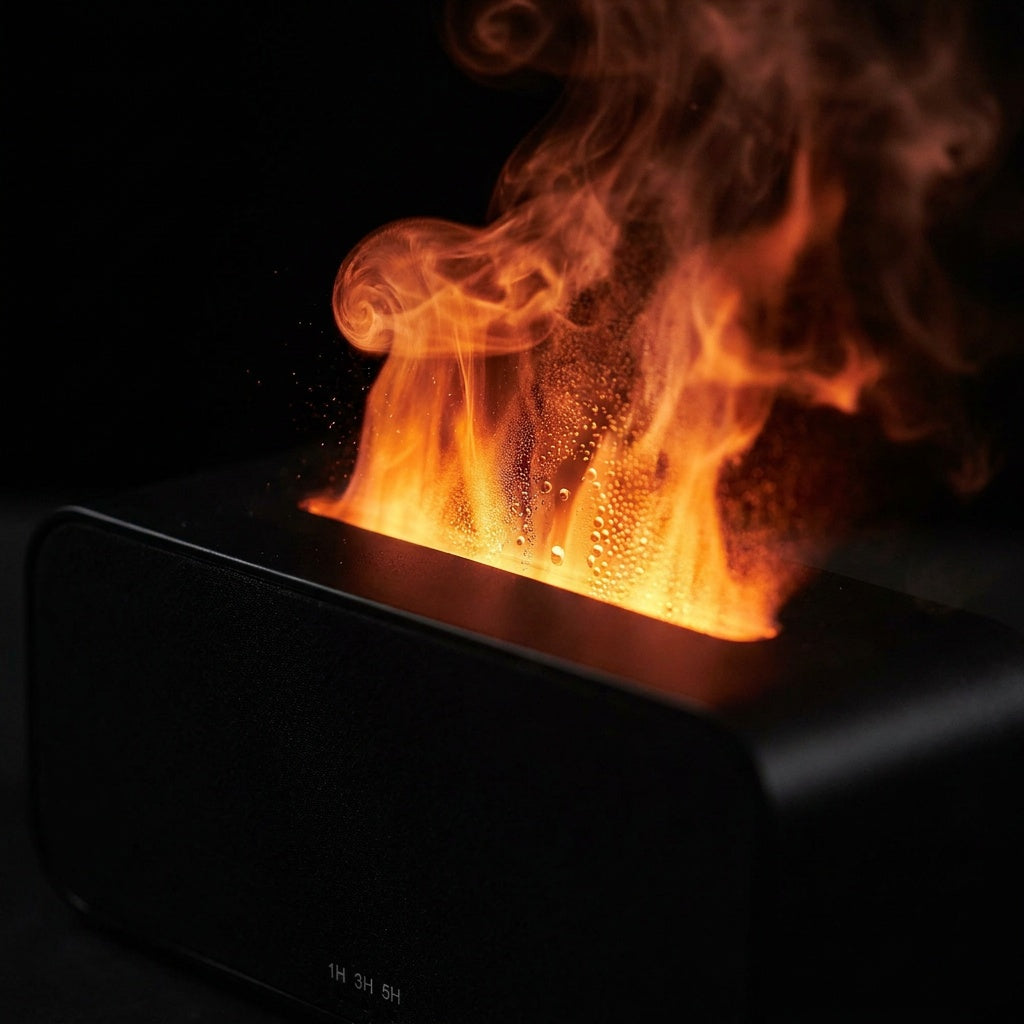 Futora Flame Diffuser macro flame hero