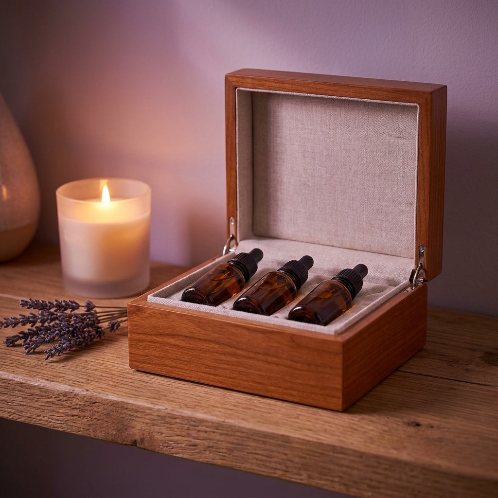 Futora Woody oil set gift box